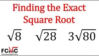 How to Find Exact Square Roots of Non-Perfect Squares