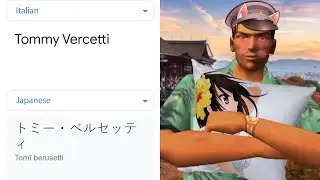 Tommy Vercetti in different languages meme