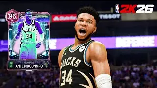HE CAN'T BE STOPPED! PINK DIAMOND GIANNIS ANTETOKOUNMPO GAMEPLAY! NBA 2K26 MYTEAM