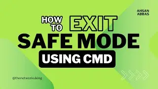 Как выйти из безопасного режима с помощью CMD (командной строки) в Windows