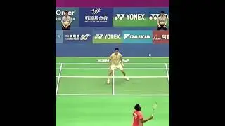 Double Smashes to Finish Brian Yang vs Ayush Shetty Taipei #badminton#sports #shorts #羽毛球