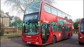 **Kickdown** Ride on Arriva London Enviro 400 T3 (LJ08CVU) on Route 329.