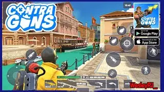 CONTRA GUNS - PVP JOGO de TIRO | GAMEPLAY, ONLINE 5v5 ARMAS, EQUIPAMENTO, MODOS (Android/IOS) GR&Aacute;TIS