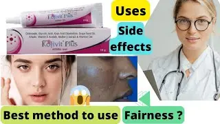 kojivit plus cream review|kojivit plus gel review|side-effects|कोजिविट प्लस क्रीम |kaise use kare