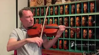 Fine 1985 Geoffrey Ovington Viola for Sale