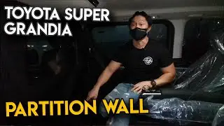 Toyota Super Grandia Elite Partition Wall!!! Atoy Customs Manila Proof Customization