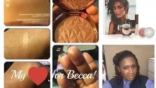 My Love for Becca + Blushed Copper Pressed Powder + The Best of Becca Collection