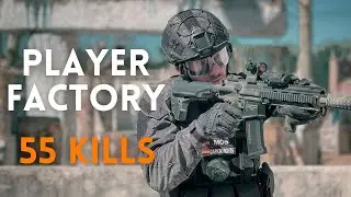 PLAYER FACTORY AIRSOFT | 55 KILLS 🔥