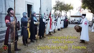 Compagnia d'Arme Sancto Eramo -  Festa Medievale dei Giochi Invernali Fumone