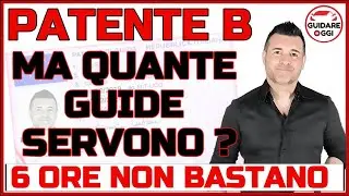 QUANTE GUIDE SERVONO PER ARRIVARE PREPARATI ALL&rsquo;ESAME PRATICO DELLA PATENTE?