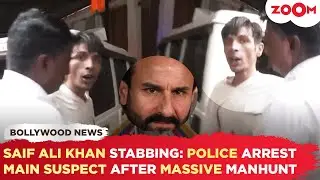 Saif Ali Khan ATTACK UPDATE: Mumbai Police ARREST the main suspect after a massive manhunt