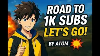 ATOM IS  LIVE 🔥 &ndash;  Road to 1K subs! | Ultimate Royal  #bgmi #live #shorts