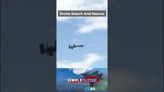 Drone Militer Terjun Langsung Ke Lokasi Pesawat ATR 42-500 #shorts
