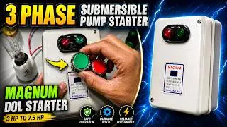 3 Phase DOL starter unboxing || 3phase Dol starter connection Details ||  सिंगल फेज Dol starter 