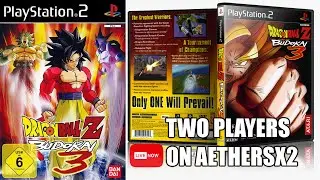 🔴LIVE NOW! DRAGON BALL Z BUDOKAI 3 | TWO PLAYERS | AETHERSX2 | PLAYSTATION 2 (2022)