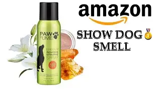 HOW TO USE PAWFUME PREMIUM GROOMING DOG SPRAY | AMAZON FINDS!! 🐾