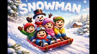 ☃️ SNOWMAN & SNOW &ndash; A WINTER KIDS SONG ❄️