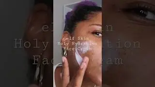 Have you tried the elf skin Holy Hydration Face Cream yet?! 😍 #elfskin #moisturizer #hydratedskin