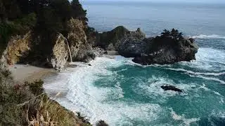 McWay waterfall at Big Sur