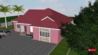 FIVE BEDROOM HOUSE |  beautifully crafted design