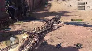 Monster Hunter World Iceborne / Brute Tigrex solo ( Lance ) Health Regen 5+ #monsterhunter