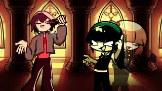 Sansational V2 but shin and shikumiro and mirai sings it. 【FNF】