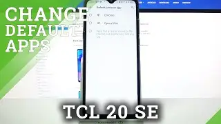 How to Manage Default Apps List on TCL 20 SE &ndash; Apps Settings