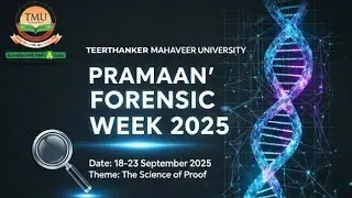 PRAMAAN 2025 | The Science of Proof | TMU Forensic Week Awareness Vlog