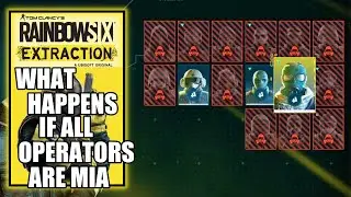 Rainbow Six Extraction &mdash; Что произойдёт, если все оперативники пропадут без вести