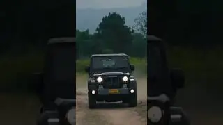 Mahindra Thar status| car stants | thar stants #shorts #mahindra
