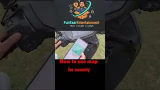 How to use Map in Scooty #mapinscooty #map #atherrizta #atherriztareview #ather_electric_scooter