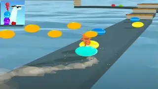 Stack Rider🔵All Gameplay Android-iOS MaxLevel Unlock Mobile Game, Every day Play Enjoy SR40Lv