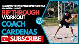 HOW TO DO A RIP THROUGH WORKOUT - ALLENAMENTO DI BASKET - JORDAN MOVES - BASKETBALL WORKOUT