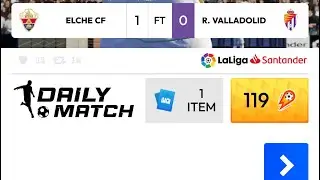 Score★Hero | Daily Match | Elche Vs. Real Valladolid
