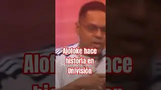 Alafoke 1 mill&oacute;n en Univision.