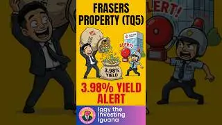🇸🇬 Frasers Property (TQ5) &mdash; оповещение о дивидендной доходности 3,98% #shorts | 🦖 22 января 2026 г.
