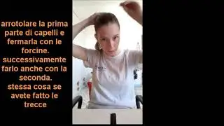 Tutorial acconciatura Nuoto Sincronizzato/Synchro Competition hairstyle tutorial 💇