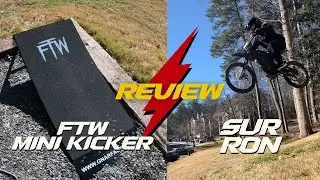 FTW // Colby Raha Mini Kicker Ramp Review! // Sur Rons & Dirtbikes!
