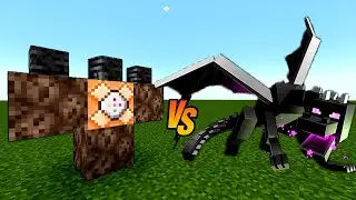 Wither Storm vs Ender Dragon || I Spawned a Wither Storm in the Ender World