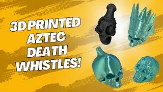 Aztec Death Whistles #deathwhistle #3dprinting