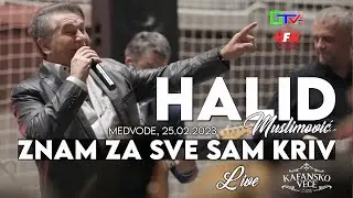 Halid Muslimović - Znam za sve sam kriv - LIVE - Kafansko veče ( Medvode 2023 ) HD