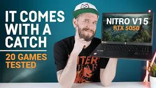 20 GAMES on the Acer Nitro V15 - RTX 5050 (2025) - Watch Before You Buy!