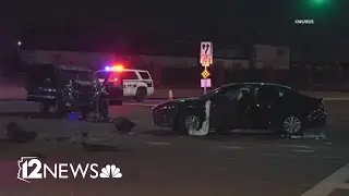 Uber passengers hospitalized after crash in Arizona