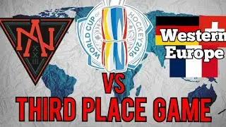 World Cup of Hockey | North America u23 vs Western Europe | Third Place Game