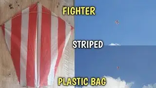 PAANO GUMAWA NG SARANGGOLA - FIGHTER - STRIPED PLASTIC BAG