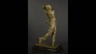 Swing of Elegance - Bronze Sculpture