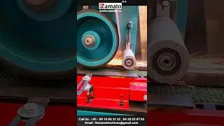 Machine to debur laser cut parts, press puncn parts deburring, buffing of laser cut parts | Ramato