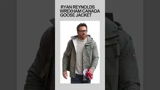 Ryan Reynolds Wrexham Canada Goose Jacket #ryanreynolds #wrexham #canadagoose