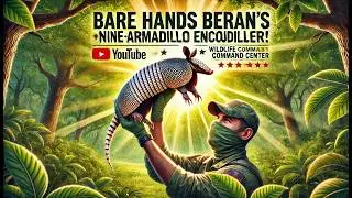A Glimpse Into the Life of a Nine-Banded Armadillo #animals #armadillo