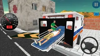 Ambulance Rescue Simulator 3D - Offroad Van Emergency Helicopter Flying Drive - Android GamePlay